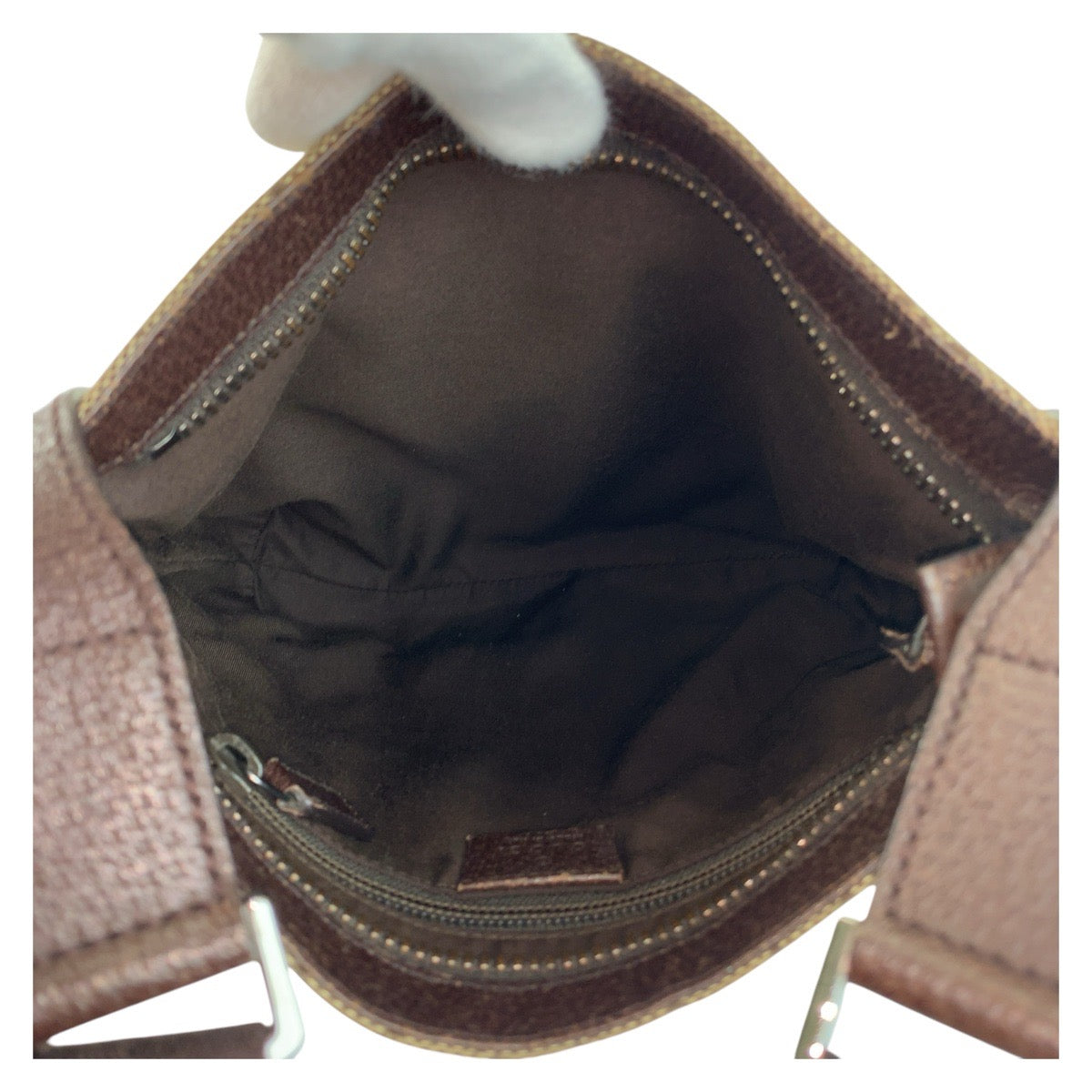 14940
GUCCI グッチ ブラウン ベージュ GGキャンバス / レザー 122793 ショルダーバッグ メッセンジャーバッグ  レディース