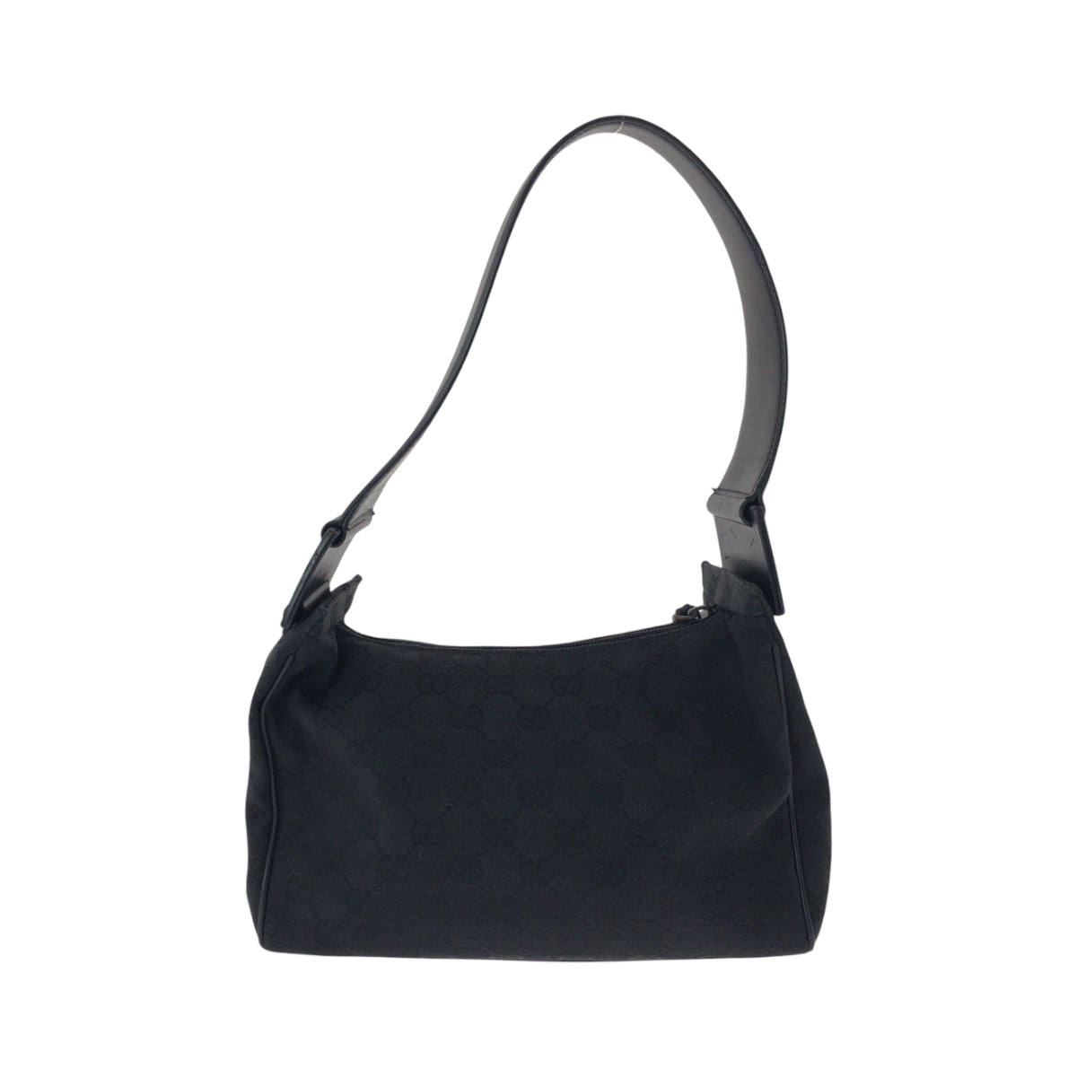 14945
GUCCI グッチ ブラック 黒 ゴールド金具 GGキャンバス 92699 ホーボー ワンショルダーバッグ 肩掛け  レディース