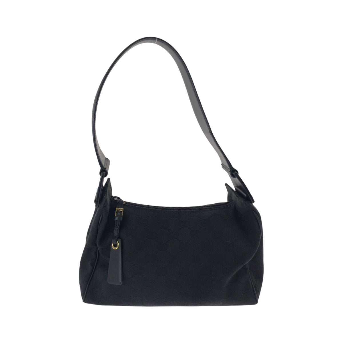 14945
GUCCI グッチ ブラック 黒 ゴールド金具 GGキャンバス 92699 ホーボー ワンショルダーバッグ 肩掛け  レディース