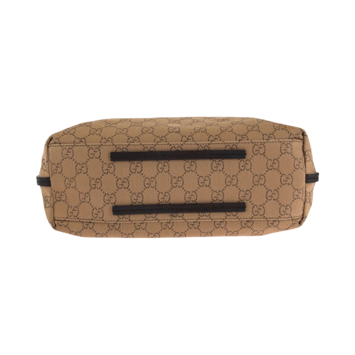 14966
GUCCI グッチ ブラウン ブラック金具 キャンバス 101341 トートバッグ ショルダーバッグ  レディース