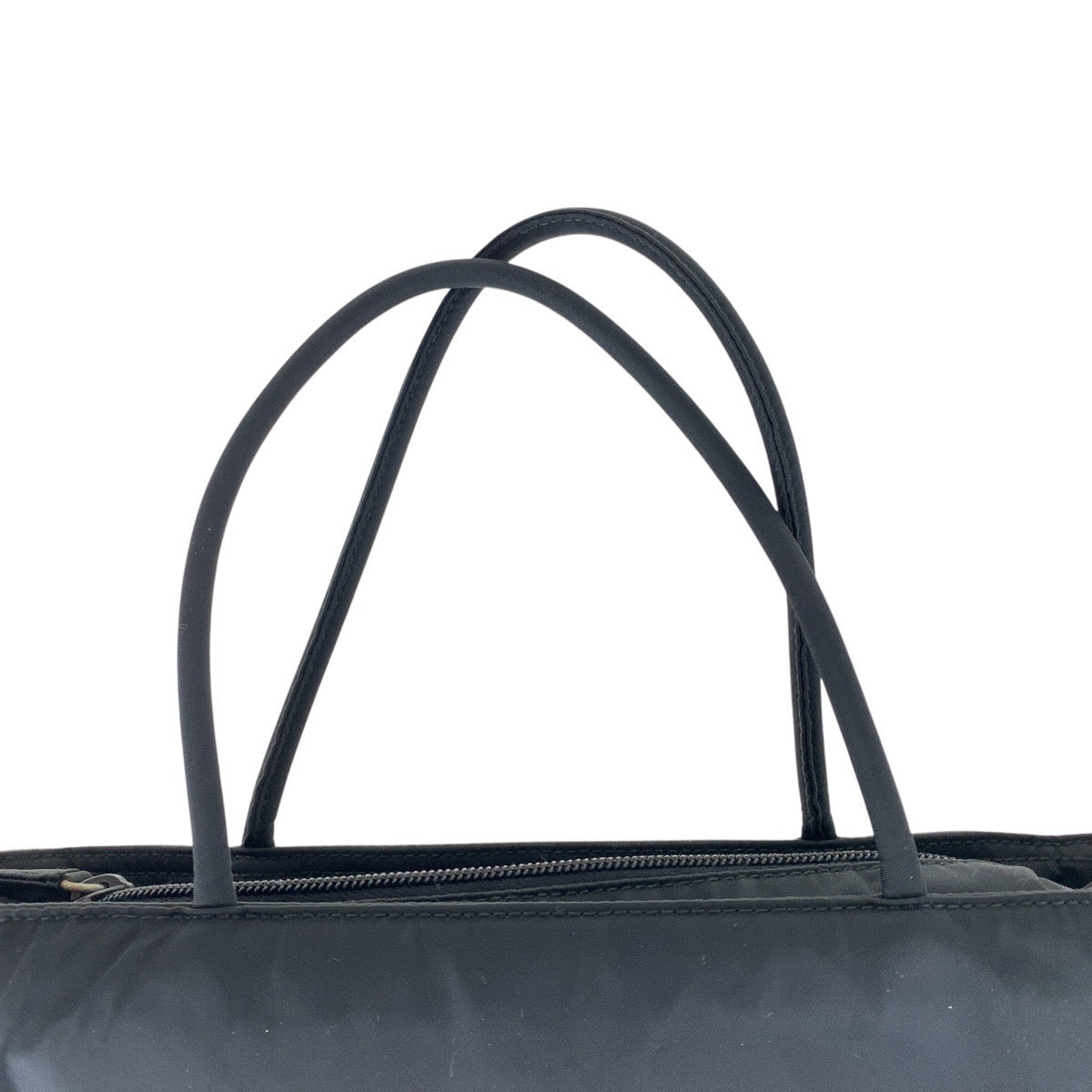 14970
PRADA プラダ テスート 三角ロゴプレート ブラック 黒 シルバー金具 ナイロン トートバッグ ショルダーバッグ  レディース ABP16