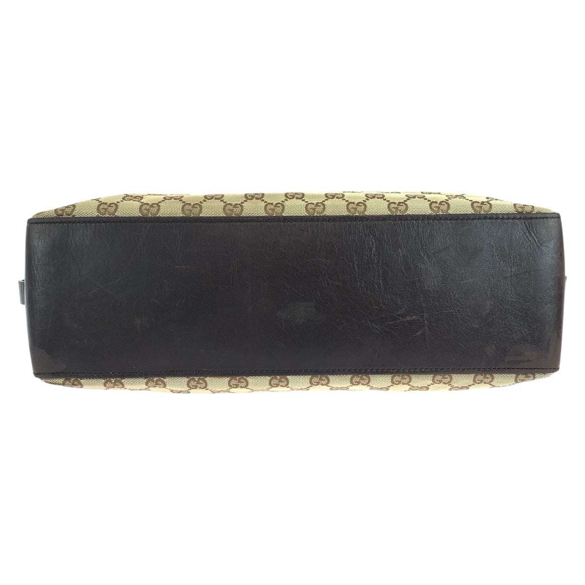 14977
GUCCI グッチ ブラウン ゴールド金具 GGキャンバス / レザー 106251 トートバッグ ハンドバッグ  レディース