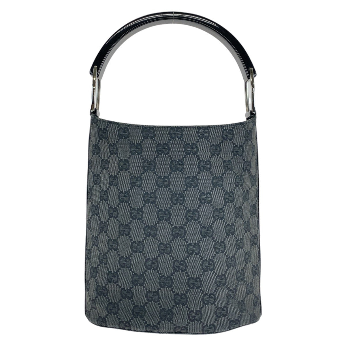 14982
GUCCI グッチ ブラック 黒 GGキャンバス / プラスチック 001 3753 ハンドバッグ  レディース