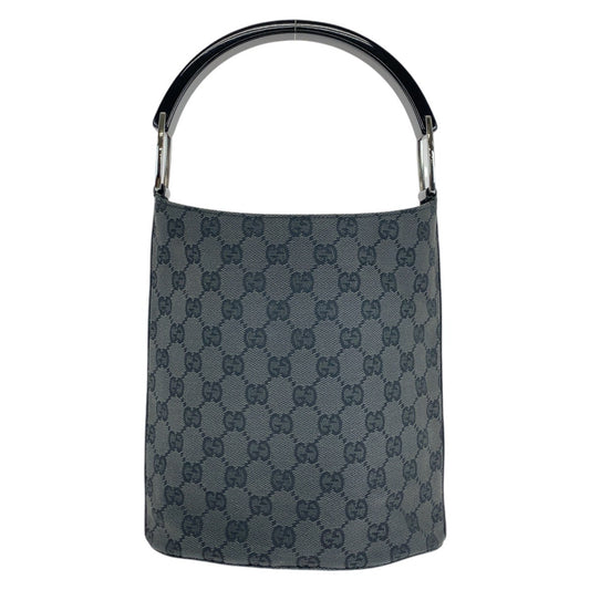 14982
GUCCI グッチ ブラック 黒 GGキャンバス / プラスチック 001 3753 ハンドバッグ  レディース
