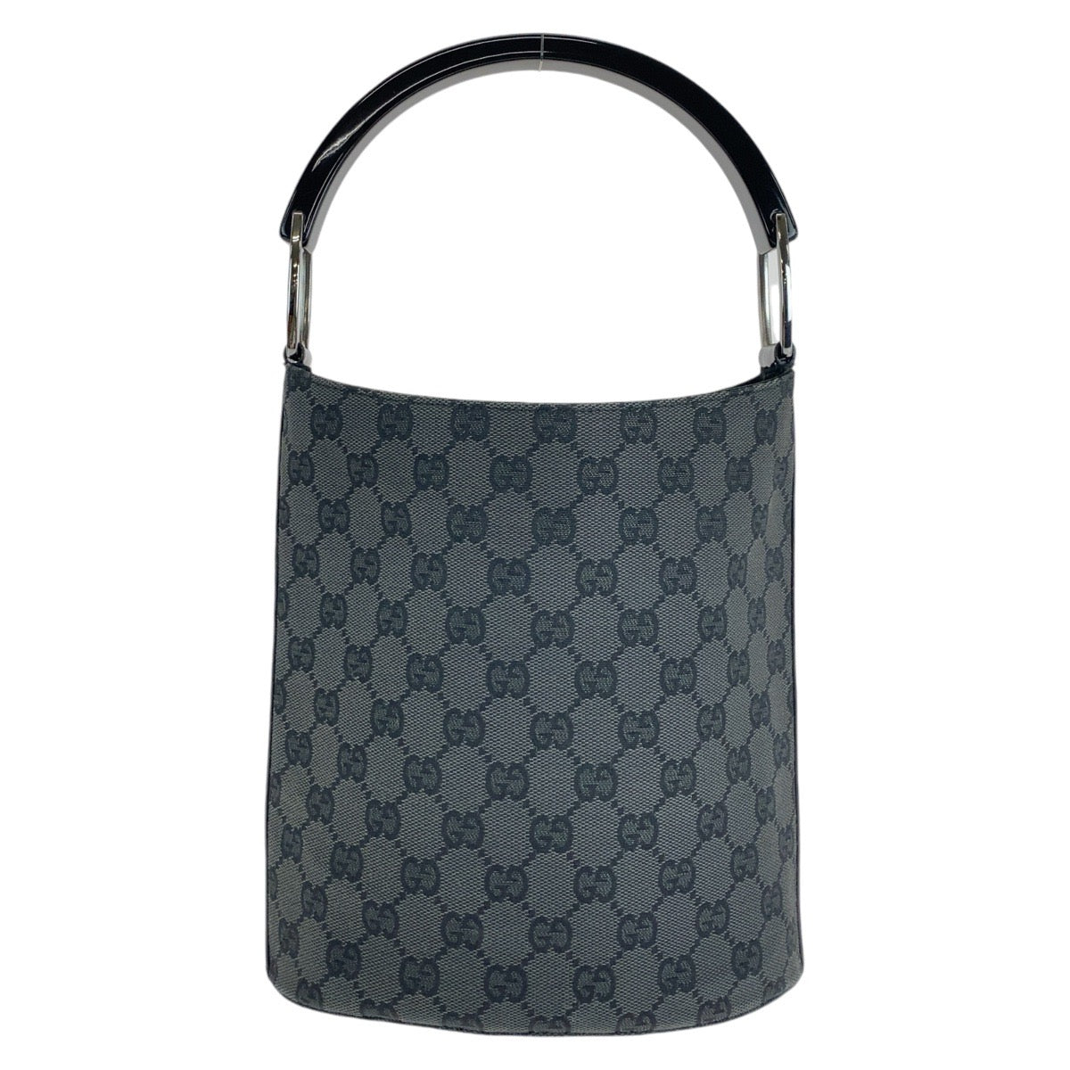 14982
GUCCI グッチ ブラック 黒 GGキャンバス / プラスチック 001 3753 ハンドバッグ  レディース