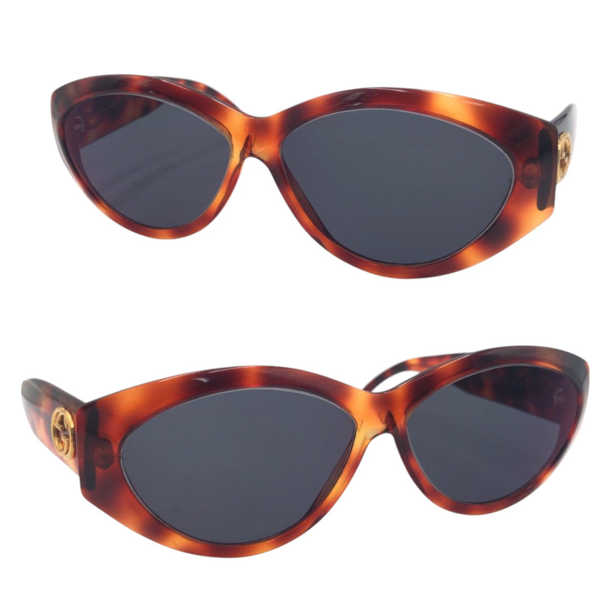 14985
GUCCI グッチ ヴィンテージ GGロゴ ブラウン プラスチック GG2195/S 05D 5813 145 サングラス メガネフレーム 男女兼用 バタフライ  メンズ
