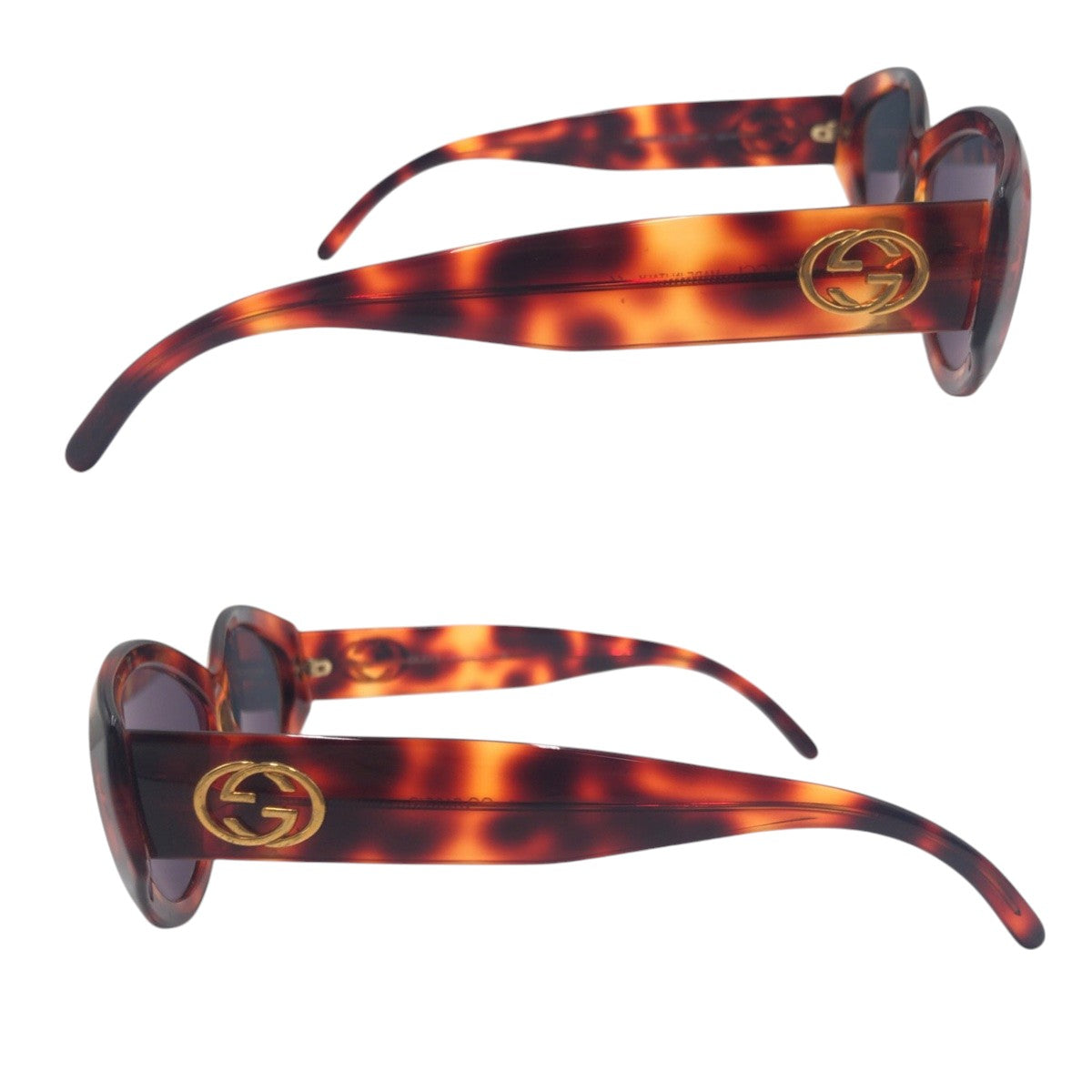 14985
GUCCI グッチ ヴィンテージ GGロゴ ブラウン プラスチック GG2195/S 05D 5813 145 サングラス メガネフレーム 男女兼用 バタフライ  メンズ