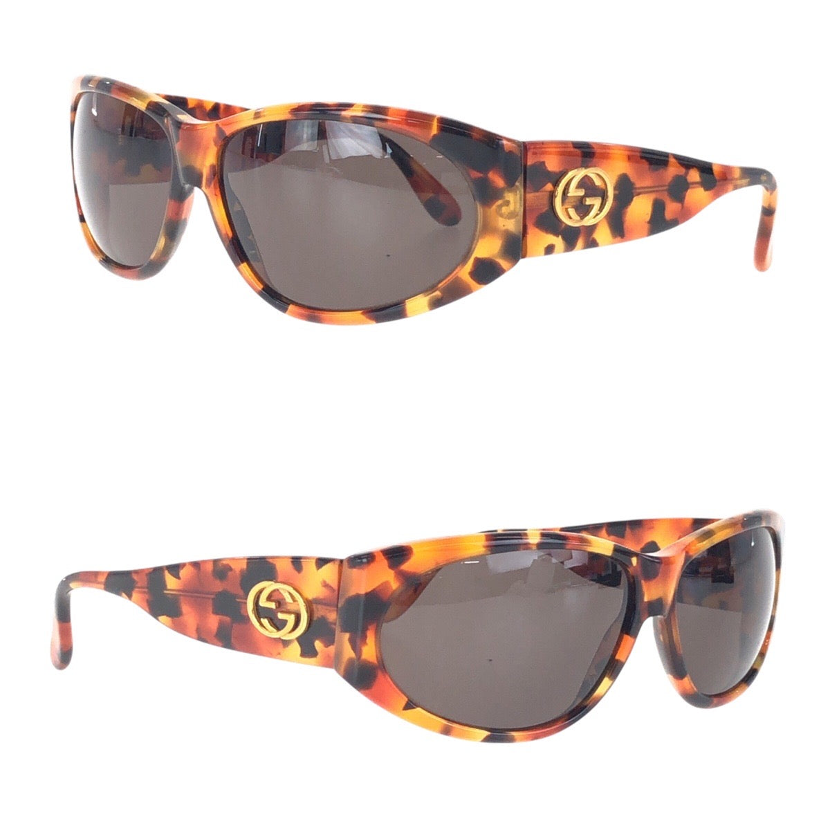 14990
GUCCI グッチ べっ甲柄 ブラウン ブラック ゴールド金具 プラスチック GG2151 N S D19 62□13 サングラス ウェリントン  レディース