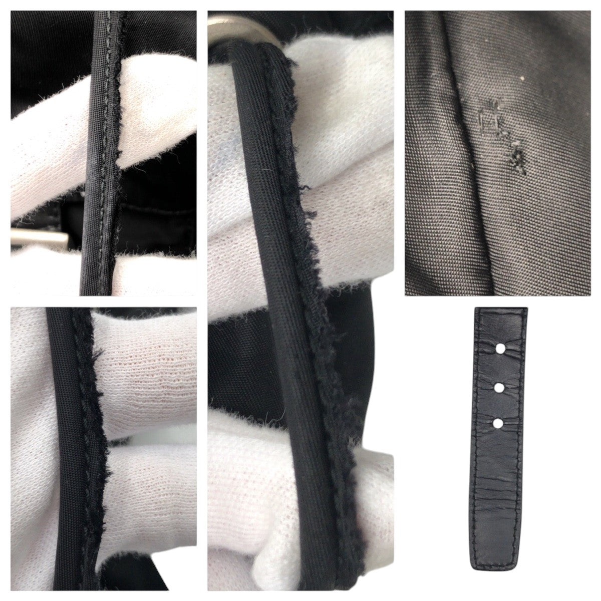 14994
PRADA プラダ テスート 三角ロゴ ブラック 黒 ナイロン リュック バックパック 男女兼用  レディース AB40