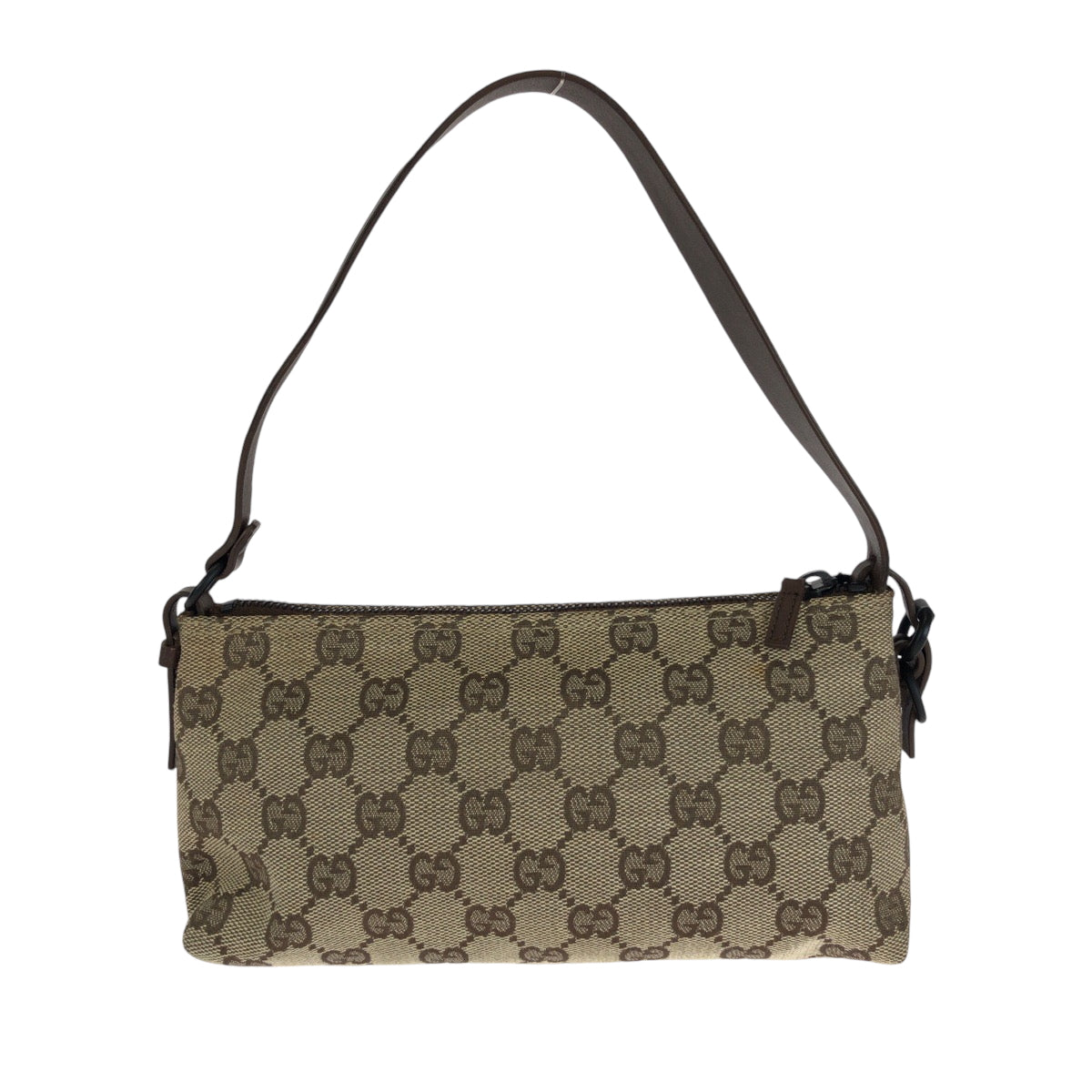 15001
GUCCI グッチ ブラウン ブラック金具 GGキャンバス 103399 ハンドバッグ アクセサリーポーチ ショルダーバッグ  レディース
