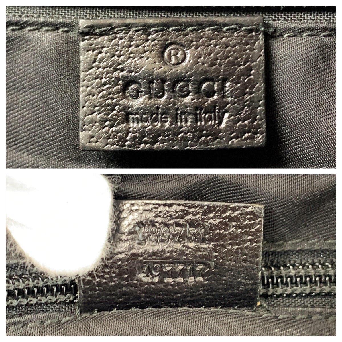 15003
GUCCI グッチ シェリーライン ブラック 黒 GGキャンバス / レザー 189751 斜めがけ ショルダーバッグ メッセンジャーバッグ  レディース