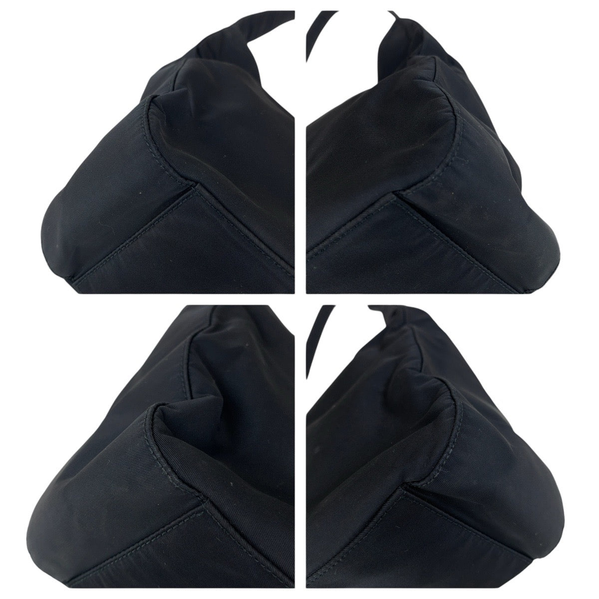 15007
PRADA プラダ テスート ブラック 黒 シルバー金具 ナイロン / プラスチック ショルダーバッグ  レディース
