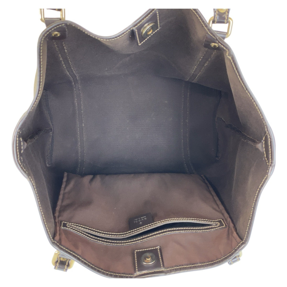 15009
GUCCI グッチ ブラウン ベージュ ゴールド金具 GGスプリームキャンバス / レザー 197953 トートバッグ ショルダーバッグ  レディース