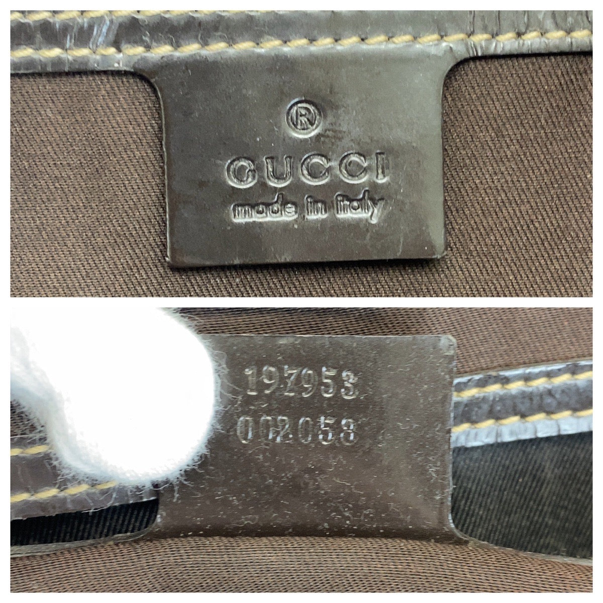 15009
GUCCI グッチ ブラウン ベージュ ゴールド金具 GGスプリームキャンバス / レザー 197953 トートバッグ ショルダーバッグ  レディース