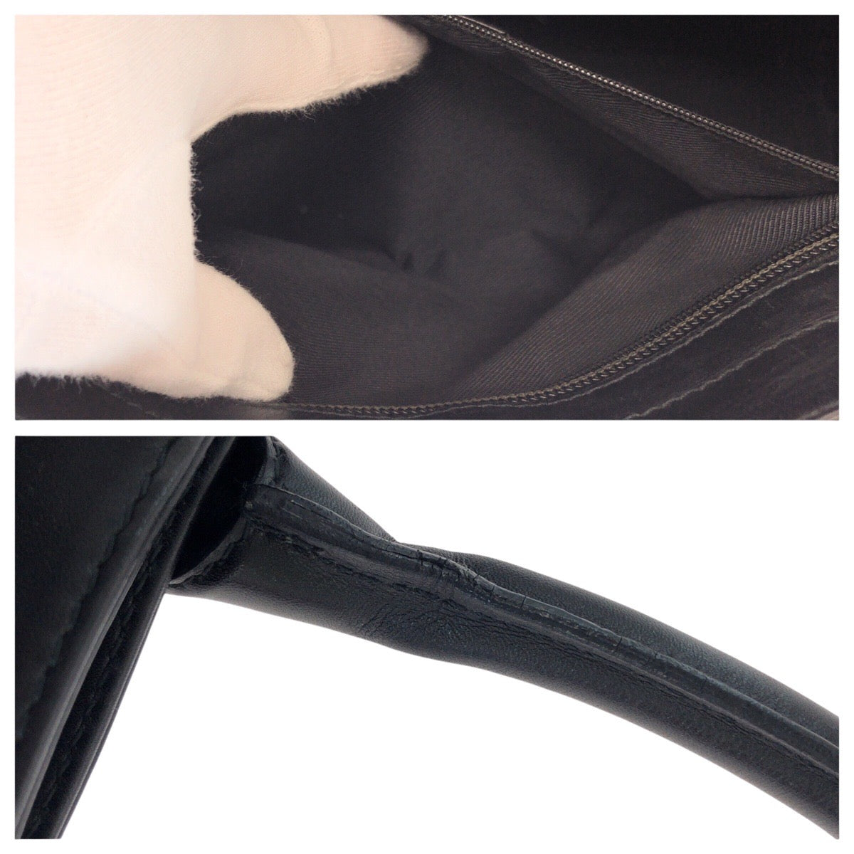 15019
GUCCI グッチ ブラック 黒 ゴールド金具 GGキャンバス / レザー 002 1119 トートバッグ ハンドバッグ  レディース
