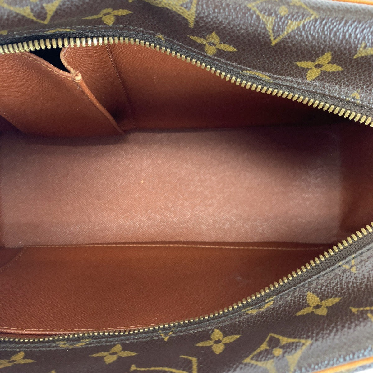 15022
LOUIS VUITTON ルイヴィトン モノグラム シテ MM ブラウン ゴールド金具 PVC / レザー M51182 トートバッグ ショルダーバッグ  レディース
