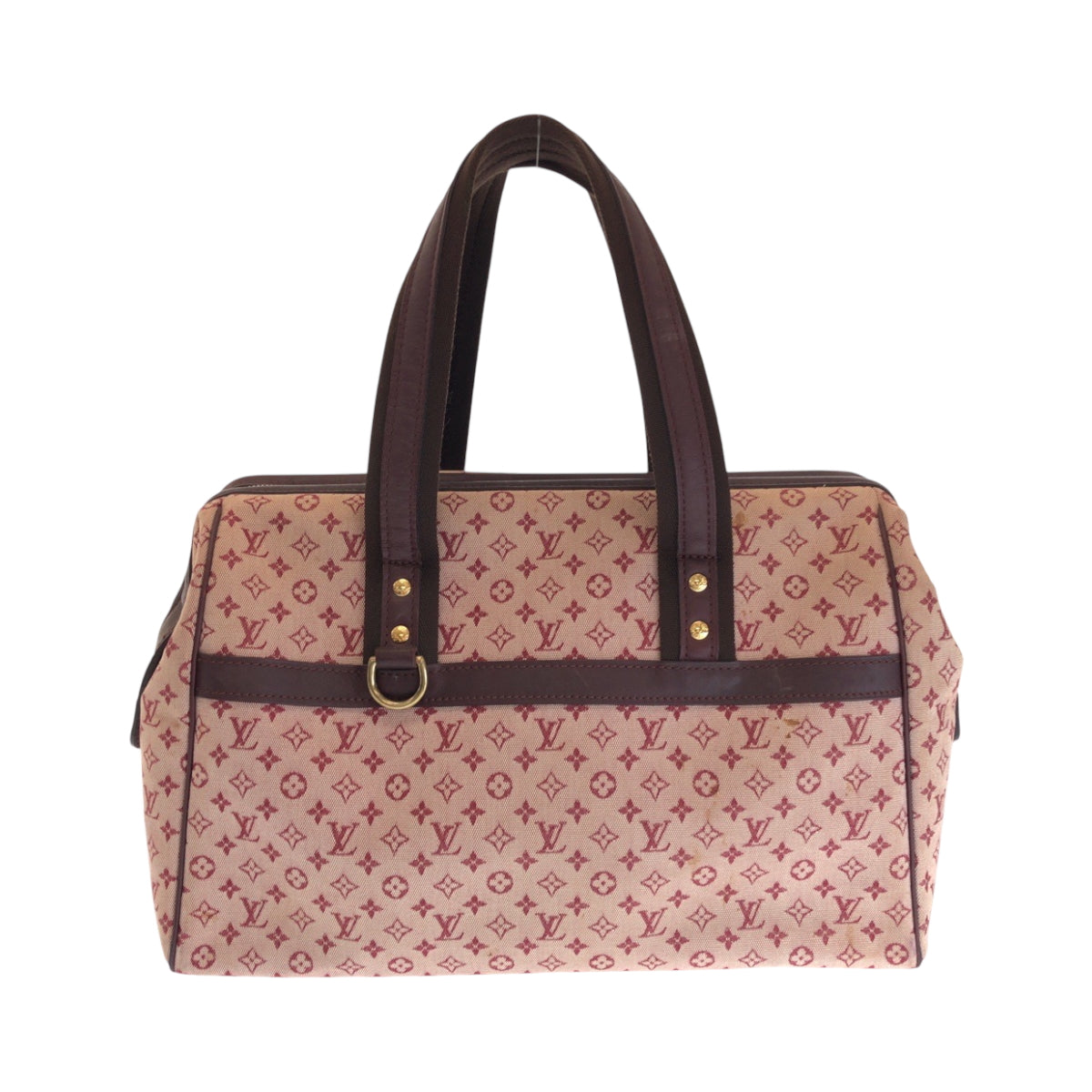 15023
LOUIS VUITTON ルイヴィトン モノグラムミニ ジョセフィーヌGM チェリー ピンク ゴールド金具 キャンバス M92213 トートバッグ ハンドバッグ  レディース