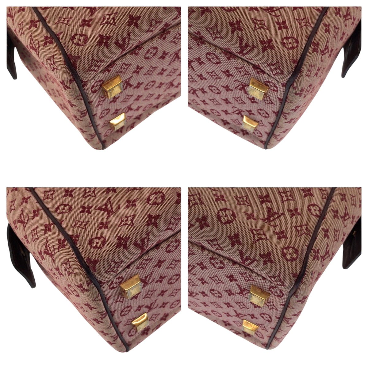 15023
LOUIS VUITTON ルイヴィトン モノグラムミニ ジョセフィーヌGM チェリー ピンク ゴールド金具 キャンバス M92213 トートバッグ ハンドバッグ  レディース