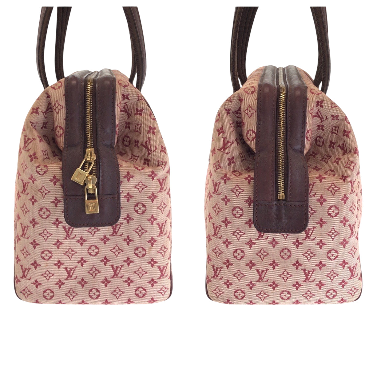 15023
LOUIS VUITTON ルイヴィトン モノグラムミニ ジョセフィーヌGM チェリー ピンク ゴールド金具 キャンバス M92213 トートバッグ ハンドバッグ  レディース