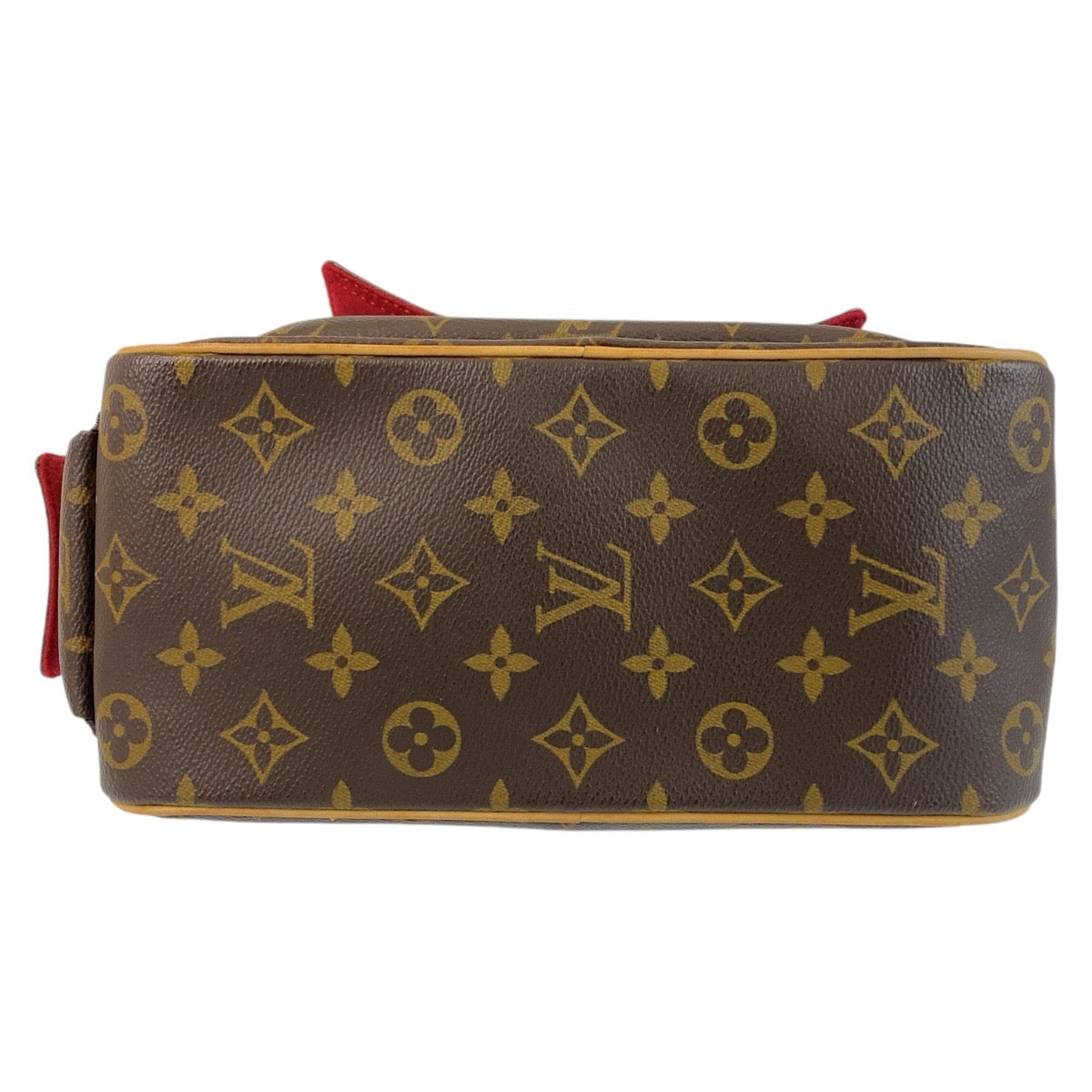 15024
LOUIS VUITTON ルイヴィトン モノグラム エクサントリ シテ ブラウン ゴールド金具 PVC / レザー M51161 ハンドバッグ  レディース