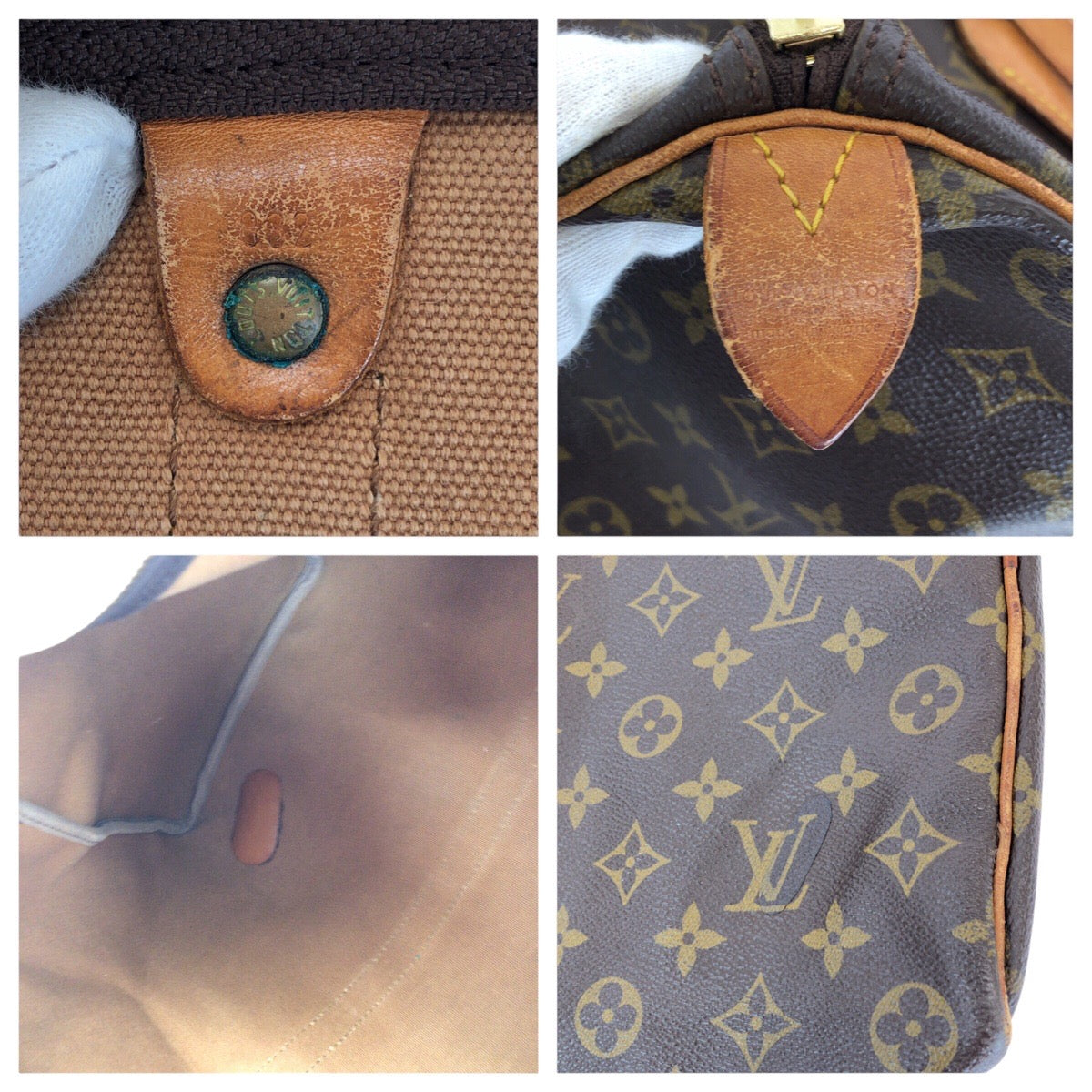 15026
LOUIS VUITTON ルイヴィトン ヴィンテージ モノグラム キーポル 50 ブラウン ゴールド金具 PVC / レザー M41426 ボストンバッグ 男女兼用  レディース