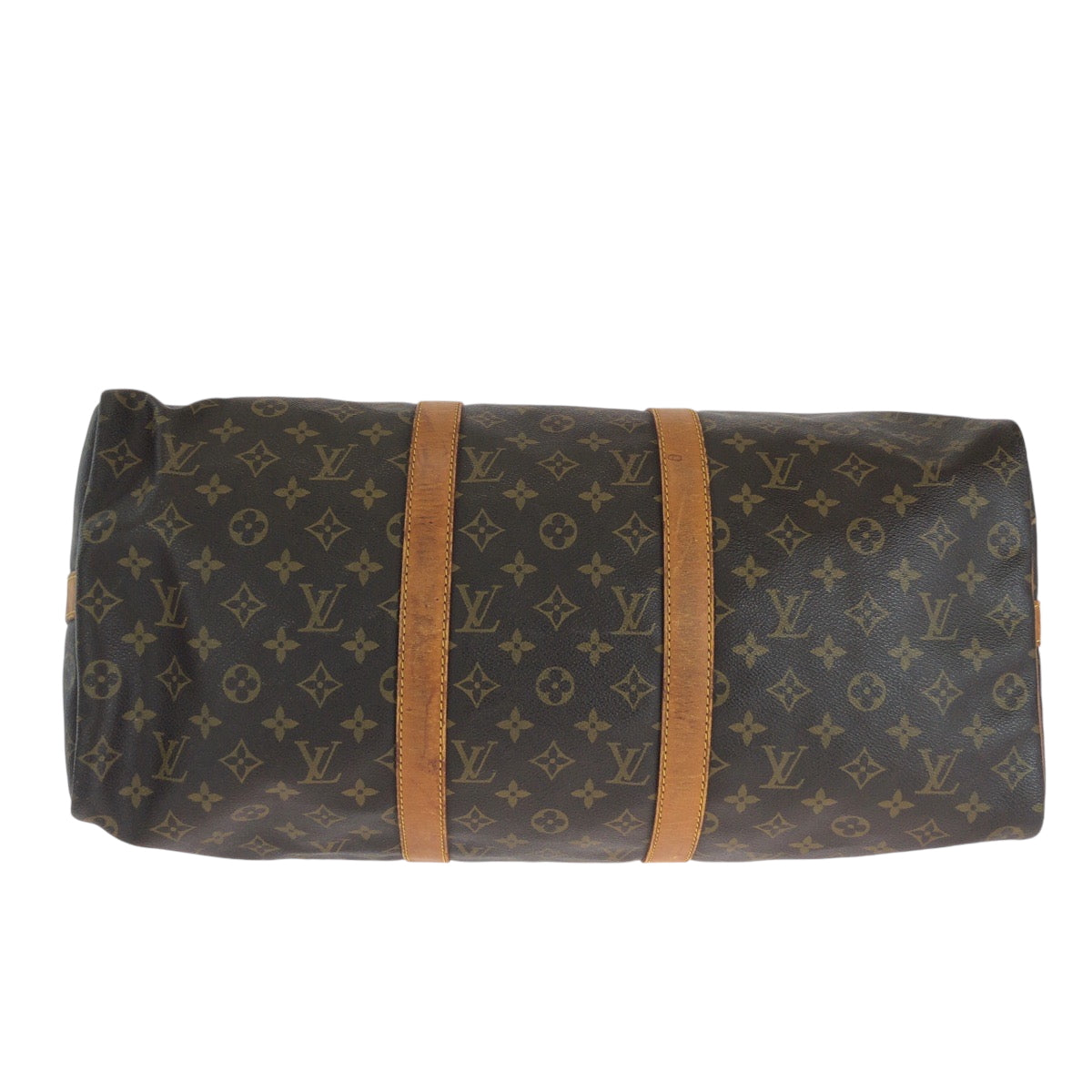 15028
LOUIS VUITTON ルイヴィトン モノグラム キーポル50 バンドリエール 男女兼用 ブラウン ゴールド金具 PVC M41426 ボストンバッグ ハンドバッグ  メンズ