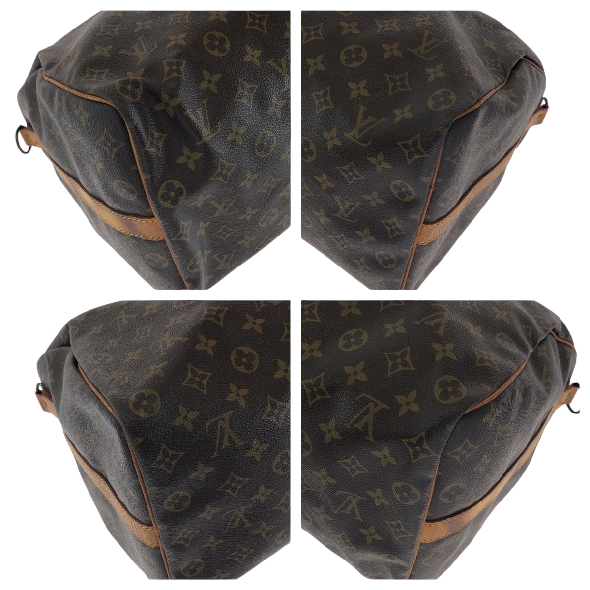 15028
LOUIS VUITTON ルイヴィトン モノグラム キーポル50 バンドリエール 男女兼用 ブラウン ゴールド金具 PVC M41426 ボストンバッグ ハンドバッグ  メンズ