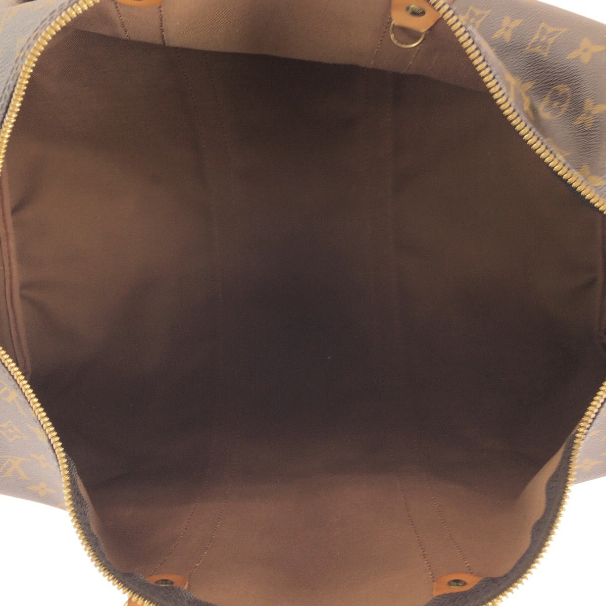 15029
LOUIS VUITTON ルイヴィトン モノグラム キーポル50 バンドリエール 男女兼用 ブラウン ゴールド金具 PVC M41426 ボストンバッグ ハンドバッグ  レディース