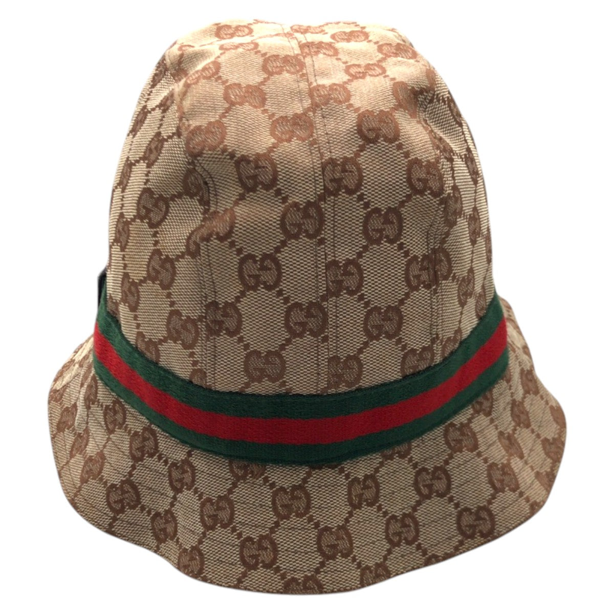 15038
GUCCI グッチ シェリーライン GG柄 ブラウン GGキャンバス ハット バケット 帽子 男女兼用  レディース