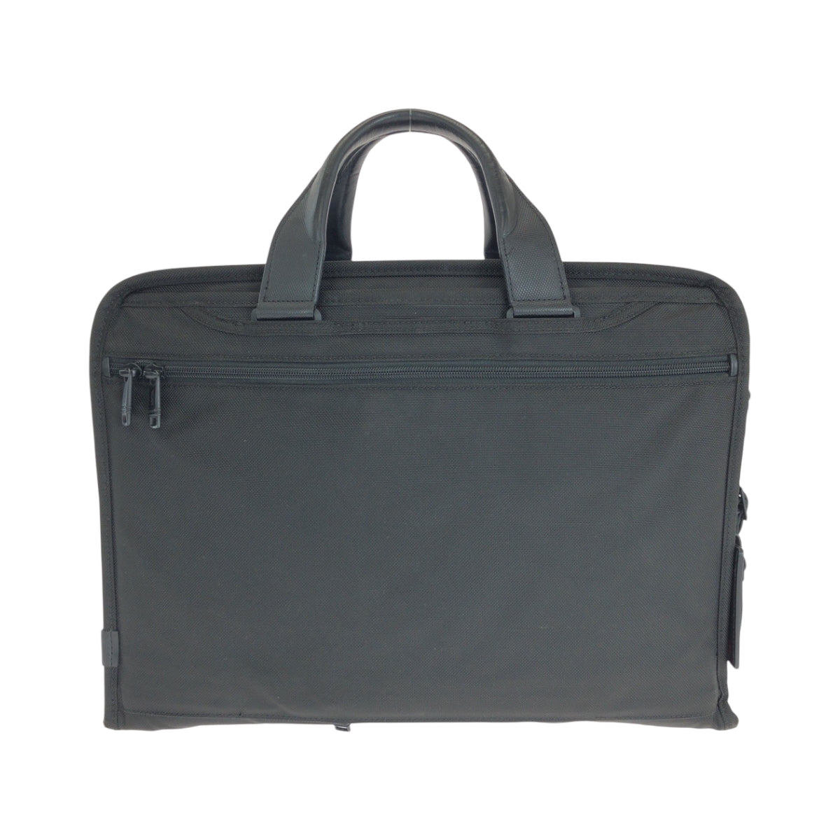 15052
TUMI トゥミ インターナショナル オーガナイザー ブラック 黒 ブラック金具 ナイロン / レザー ビジネスバッグ ハンドバッグ  メンズ