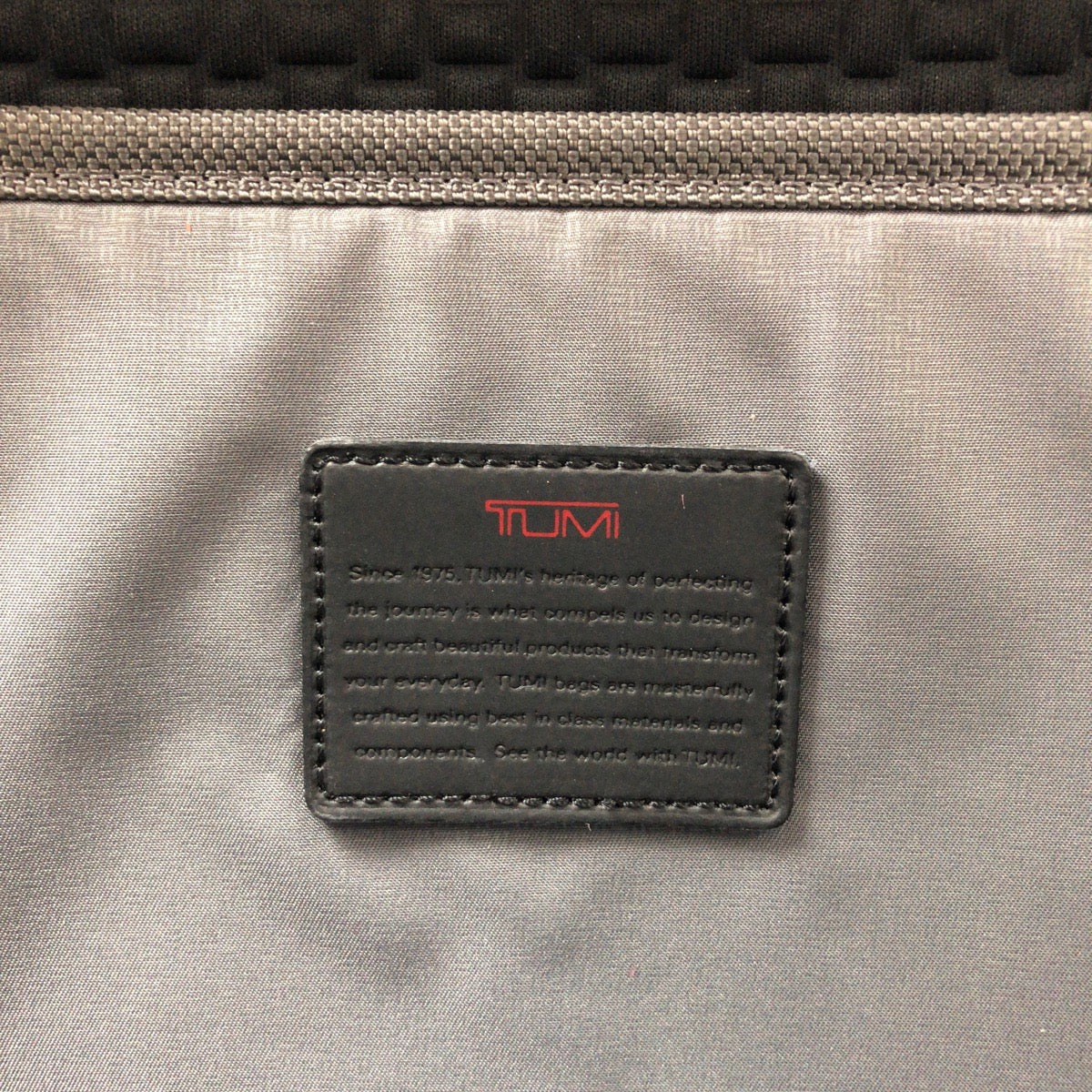 15052
TUMI トゥミ インターナショナル オーガナイザー ブラック 黒 ブラック金具 ナイロン / レザー ビジネスバッグ ハンドバッグ  メンズ