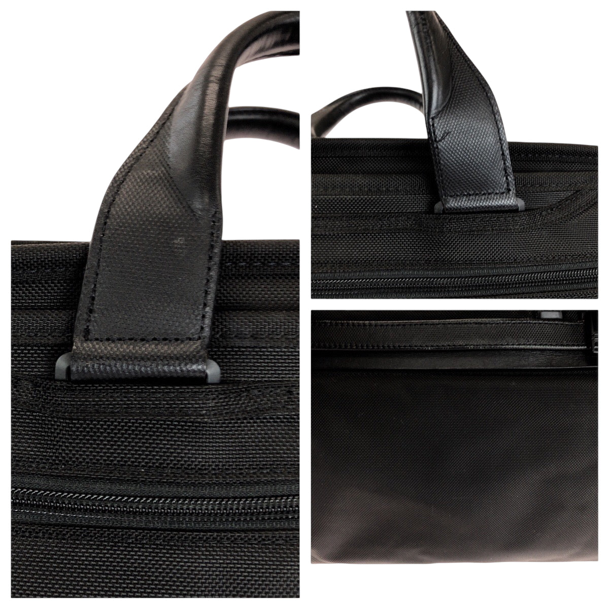 15052
TUMI トゥミ インターナショナル オーガナイザー ブラック 黒 ブラック金具 ナイロン / レザー ビジネスバッグ ハンドバッグ  メンズ