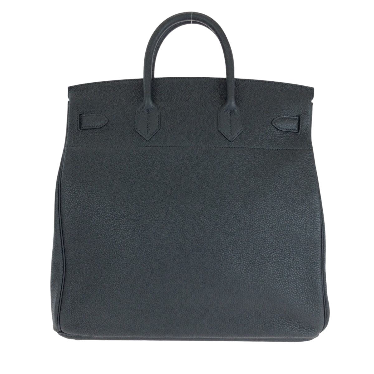 15054
HERMES エルメス オータクロア40 男女兼用 ブラック 黒 シルバー金具 トゴ ハンドバッグ ボストンバッグ U刻印  メンズ SA1980