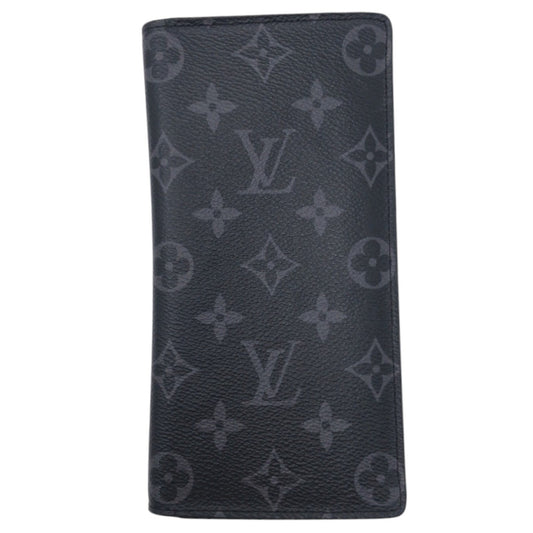 15057
LOUIS VUITTON ルイヴィトン モノグラム エクリプス ポルトフォイユ ブラザ ブラック 黒 PVC M61697 長財布 ロングウォレット  メンズ