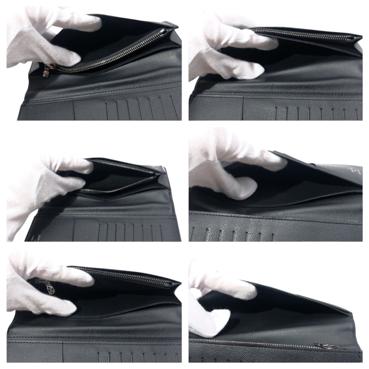 15057
LOUIS VUITTON ルイヴィトン モノグラム エクリプス ポルトフォイユ ブラザ ブラック 黒 PVC M61697 長財布 ロングウォレット  メンズ