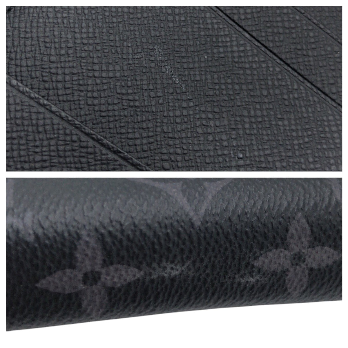 15057
LOUIS VUITTON ルイヴィトン モノグラム エクリプス ポルトフォイユ ブラザ ブラック 黒 PVC M61697 長財布 ロングウォレット  メンズ