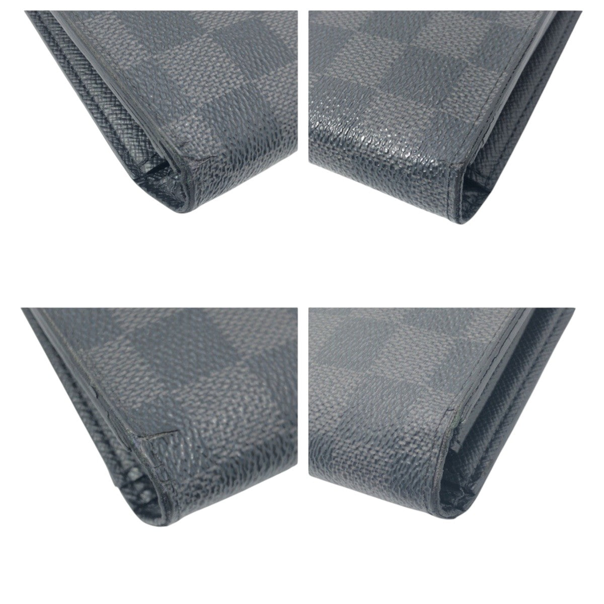 15063
LOUIS VUITTON ルイヴィトン ダミエ グラフィット ポルトフォイユ ブラザ ブラック 黒 シルバー金具 PVC N62665 長財布 ロングウォレット  メンズ