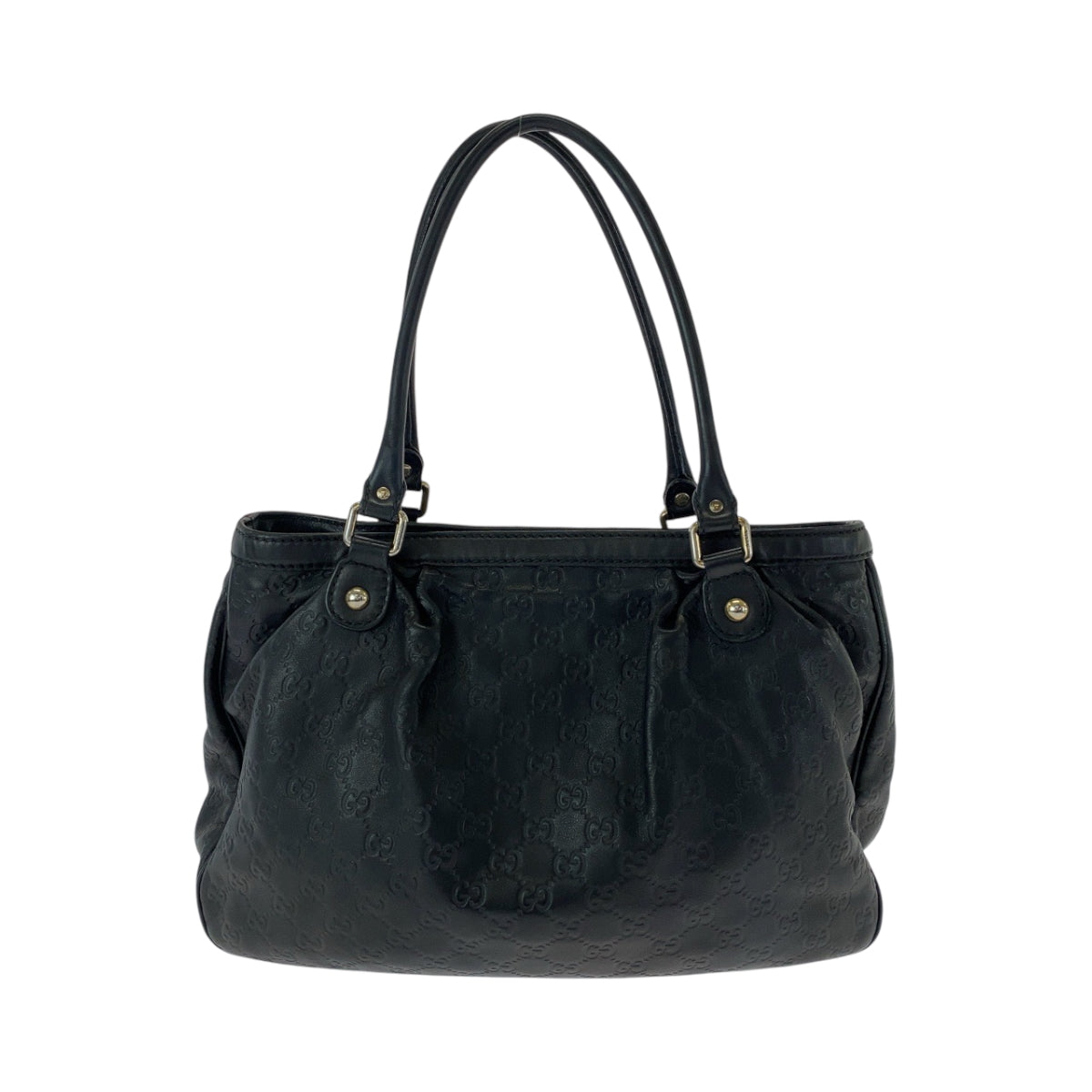 15070
GUCCI グッチ スーキー ブラック 黒 ゴールド金具 レザー 296853 トートバッグ ショルダーバッグ  レディース