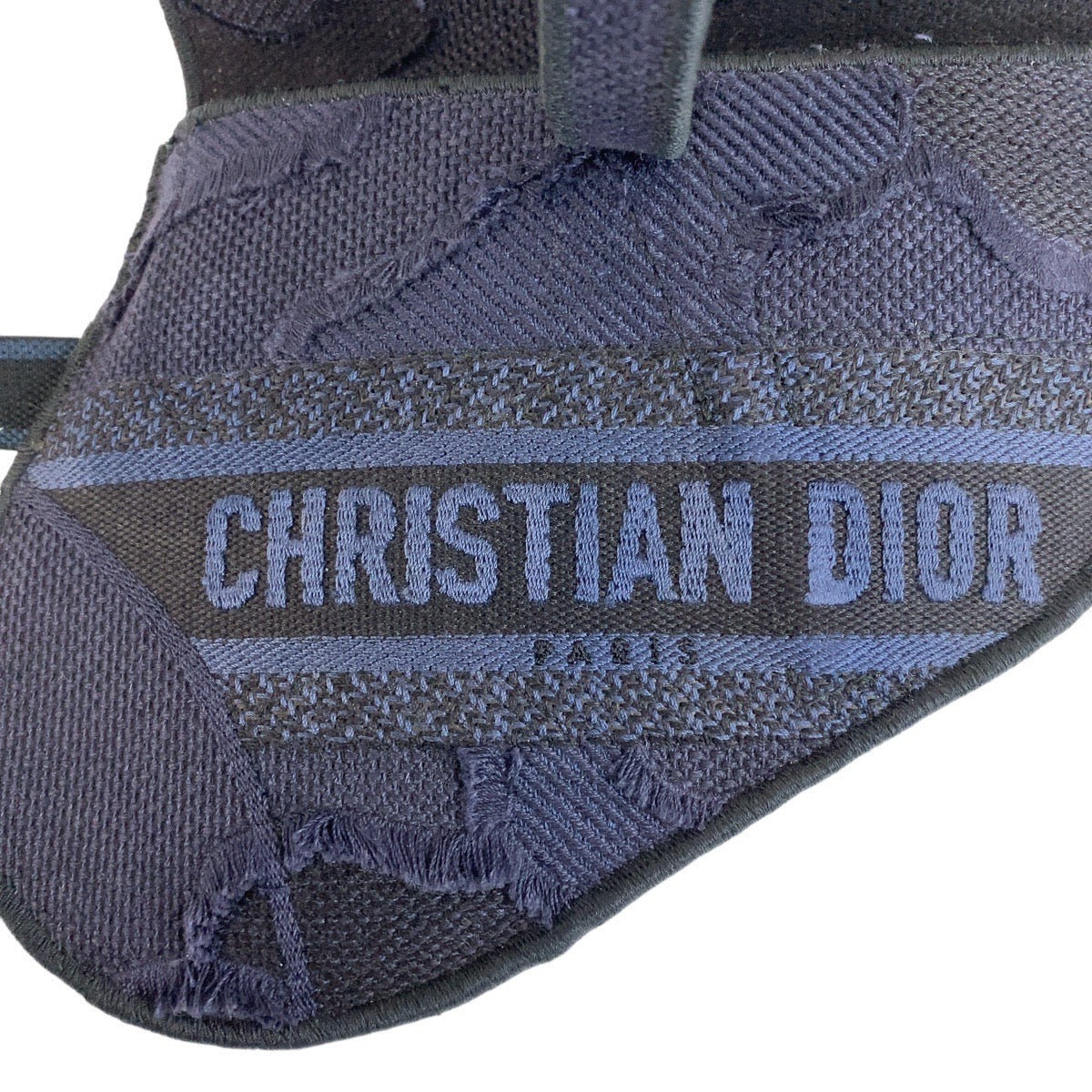 15071
Dior ディオール サドルバッグ ネイビー ゴールド金具 キャンバス ボディバッグ ショルダーバッグ  レディース