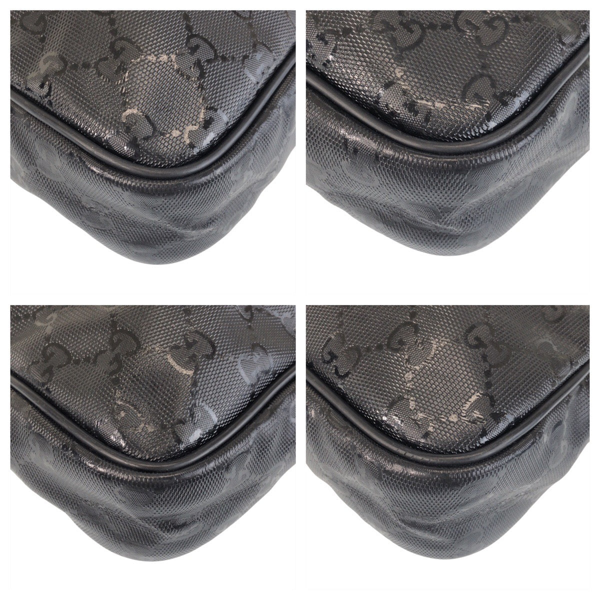 15074
GUCCI グッチ GGインプリメ ブラック 黒 PVC / レザー 201480 ビジネスバッグ ブリーフケース  メンズ