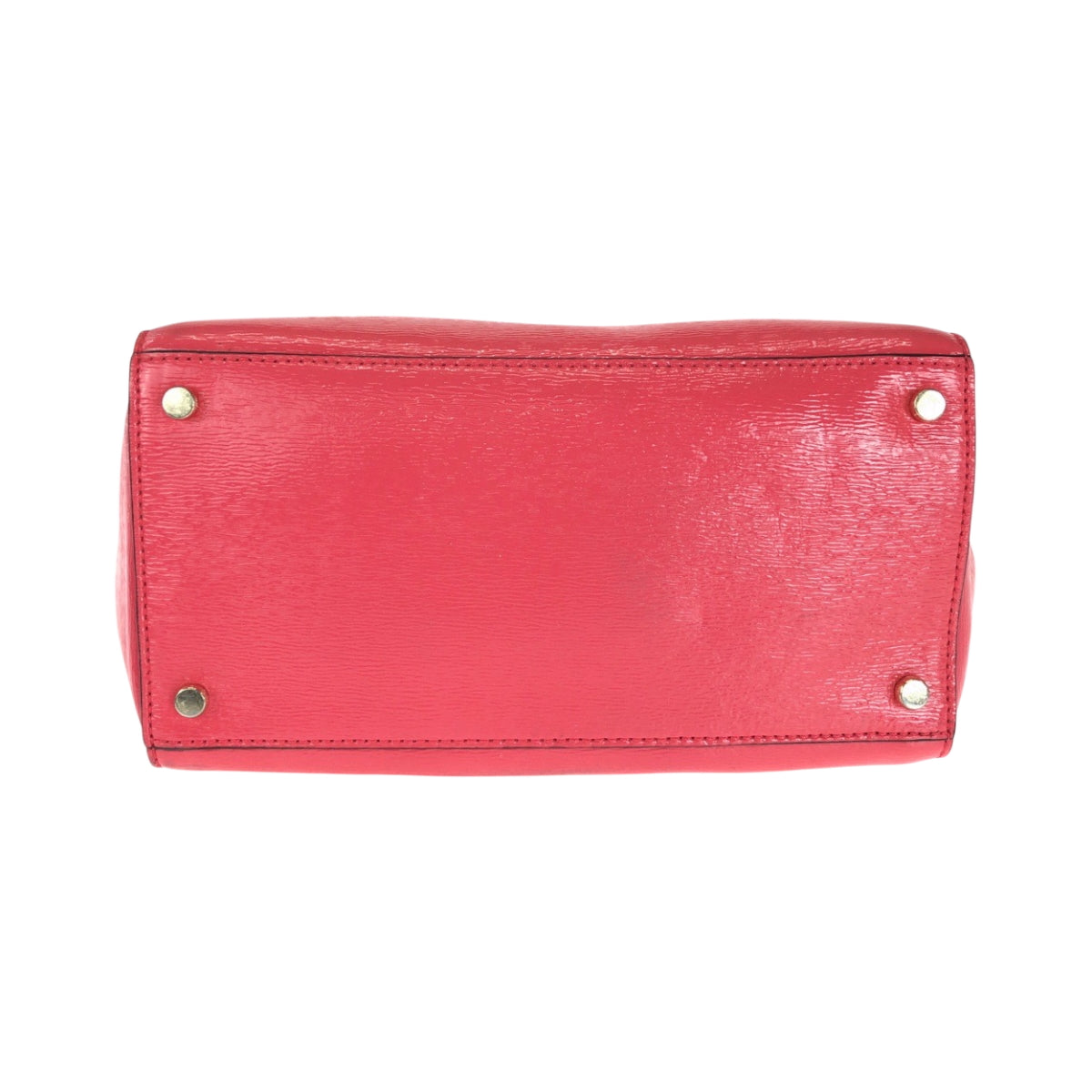 15077
Kate Spade ケイトスペード ピンク ゴールド金具 パテントレザー ショルダーバッグ ハンドバッグ 2way レディース AB5