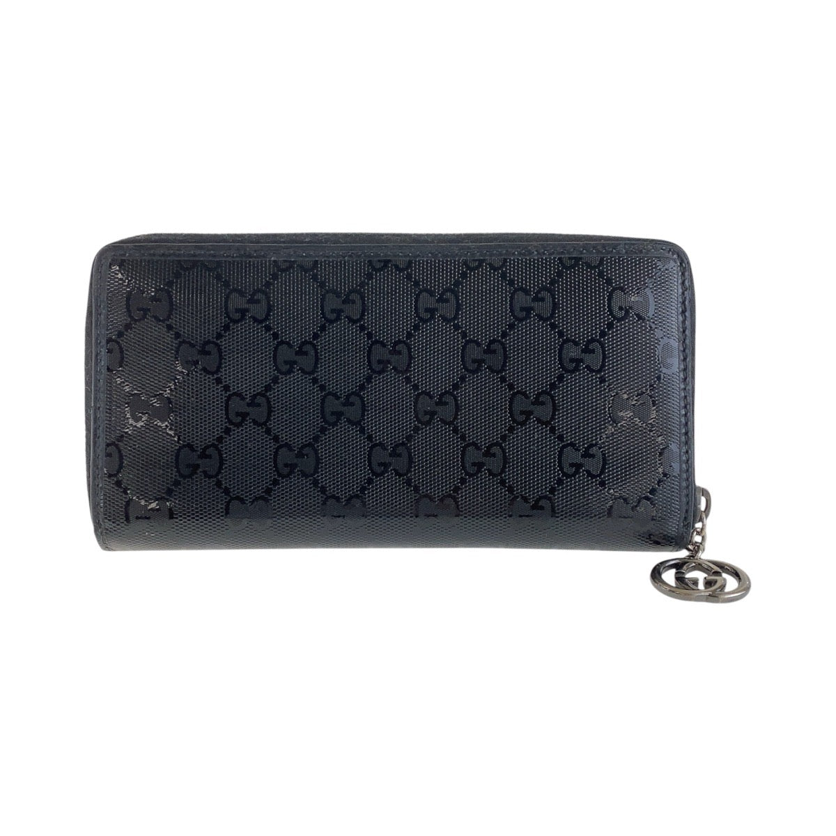 15083
LOUIS VUITTON ルイヴィトン GGインプリメ インターロッキング ブラック 黒 PVC 212110 長財布 ロングウォレット  レディース