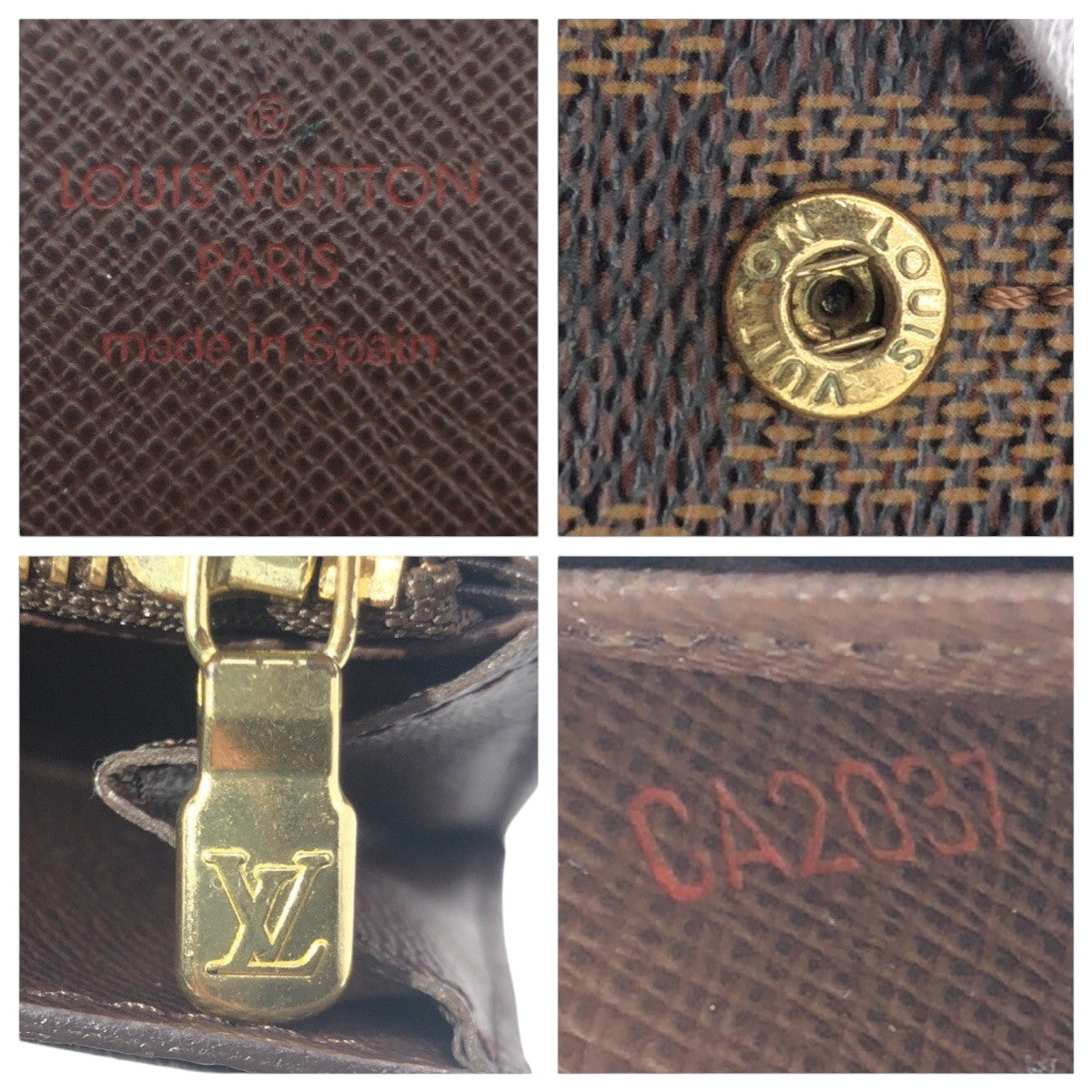 15085
LOUIS VUITTON ルイヴィトン ダミエ ポルトフォイユ サラ ブラウン PVC N61734 長財布 ロングウォレット  レディース