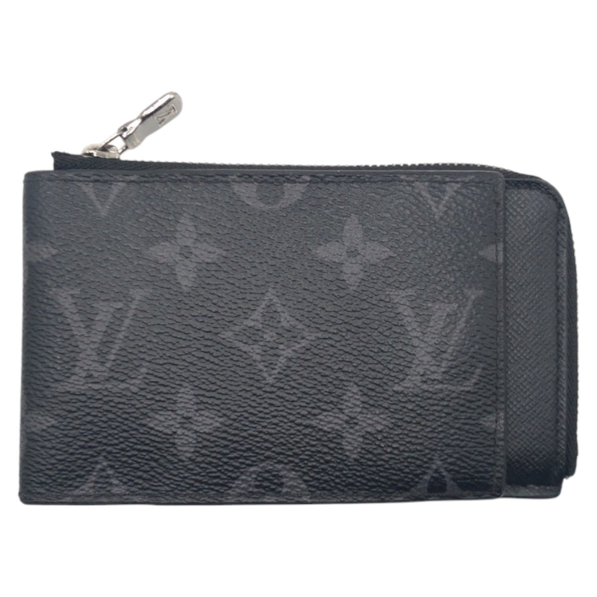 15098
LOUIS VUITTON ルイヴィトン モノグラムエクリプス ハイブリッド ウォレット ブラック 黒 シルバー金具 PVC M81568 折財布 コンパクトウォレット フラグメントケース  メンズ ABP38