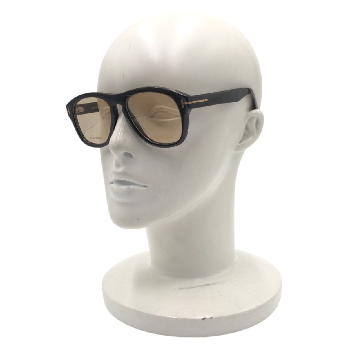15106
TOM FORD トムフォード ブラウン プラスチック TOM.N7 64F 52◻︎16 145 サングラス ティアドロップ  メンズ