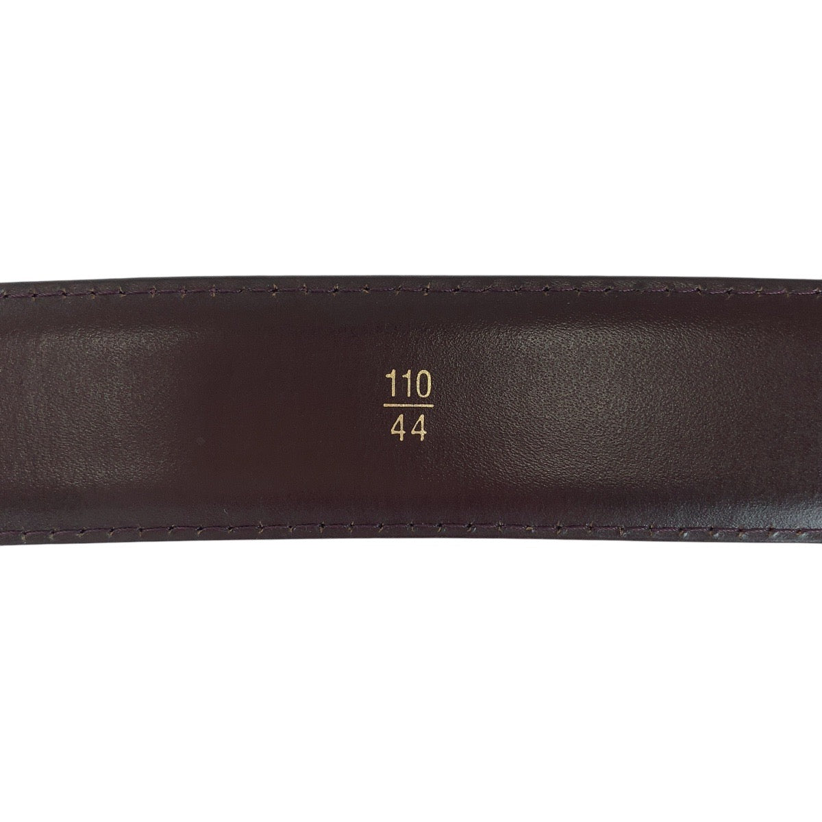 15113
LOUIS VUITTON ルイヴィトン タイガ サンチュール クラシック 110cm/44インチ パープル シルバー金具 レザー M6843 ベルト  メンズ