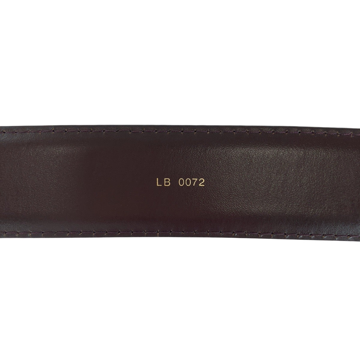 15113
LOUIS VUITTON ルイヴィトン タイガ サンチュール クラシック 110cm/44インチ パープル シルバー金具 レザー M6843 ベルト  メンズ
