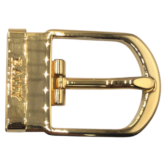 15121
BALLY バリー ゴールド メタル ベルト バックル 男女兼用  レディース A5