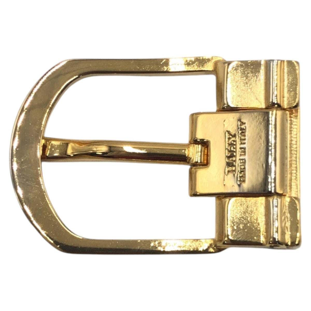 15121
BALLY バリー ゴールド メタル ベルト バックル 男女兼用  レディース A5