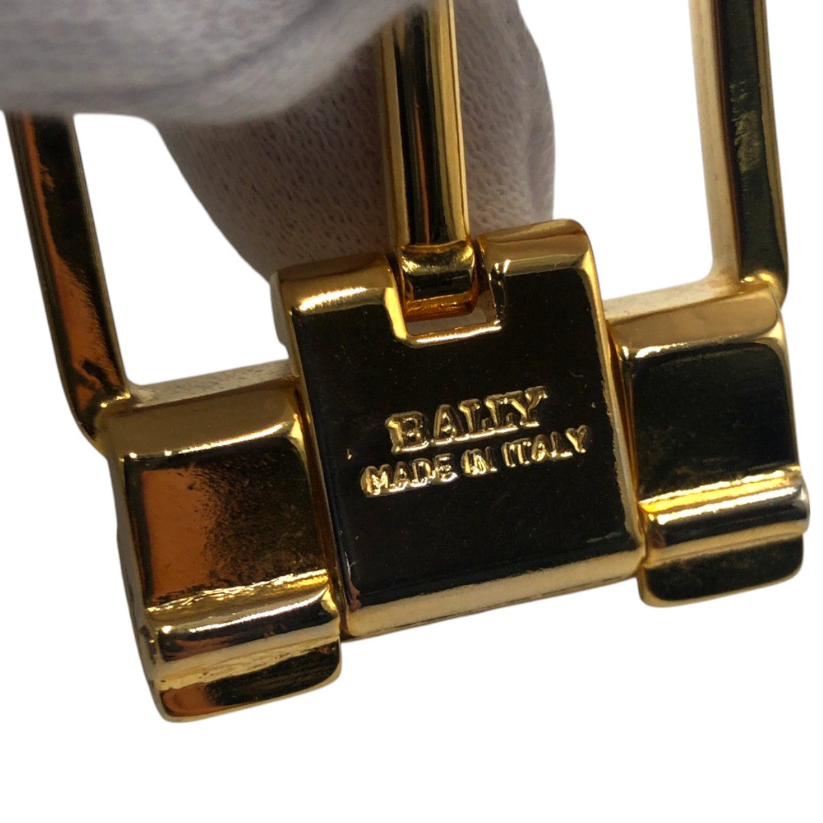 15121
BALLY バリー ゴールド メタル ベルト バックル 男女兼用  レディース A5